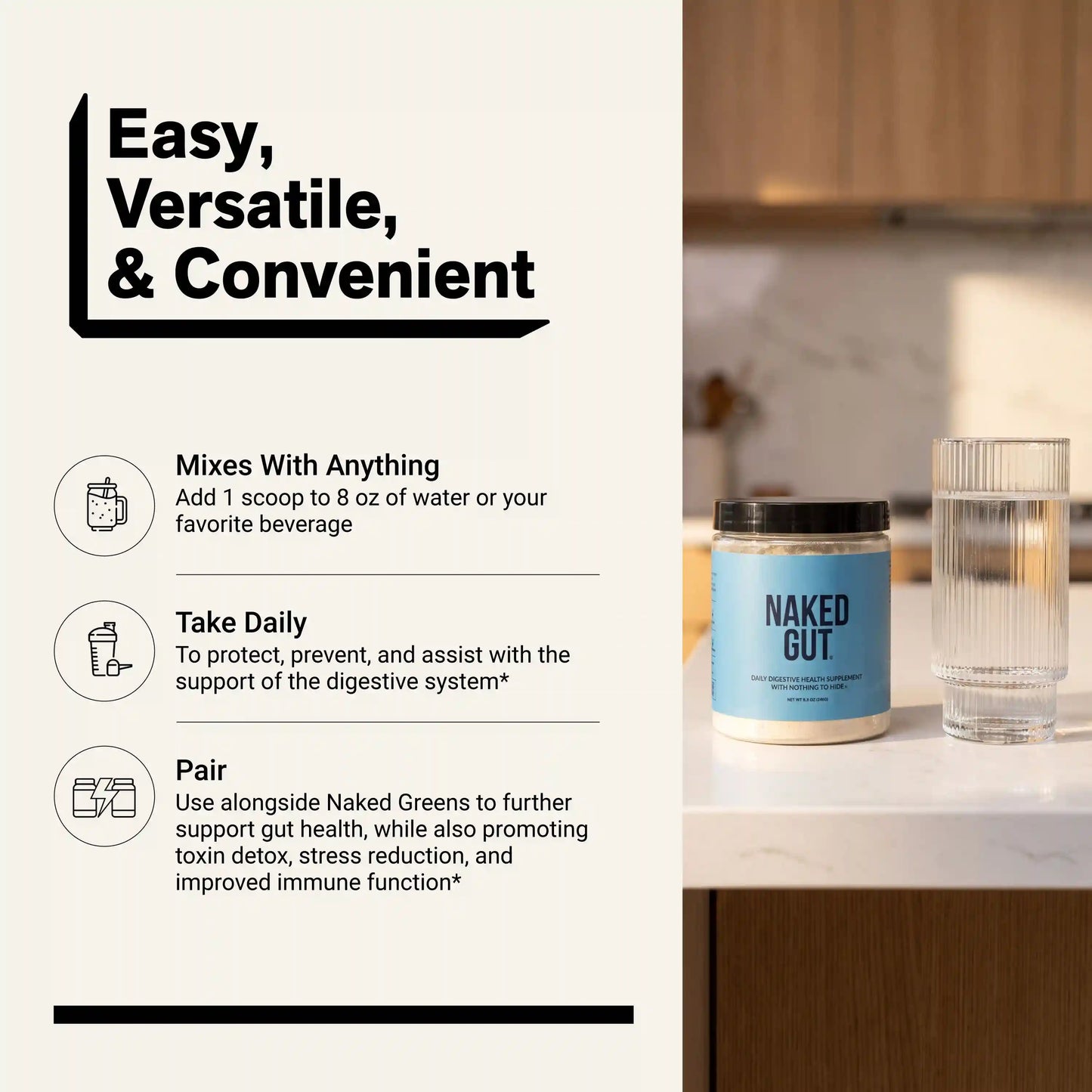 Gut Health Supplement | Naked Gut - 40 Servings