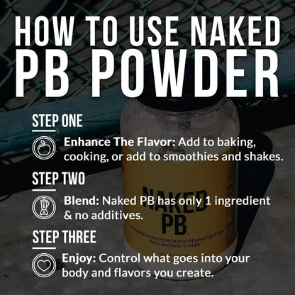 Powdered Peanut Butter | Naked PB - 1.5LB