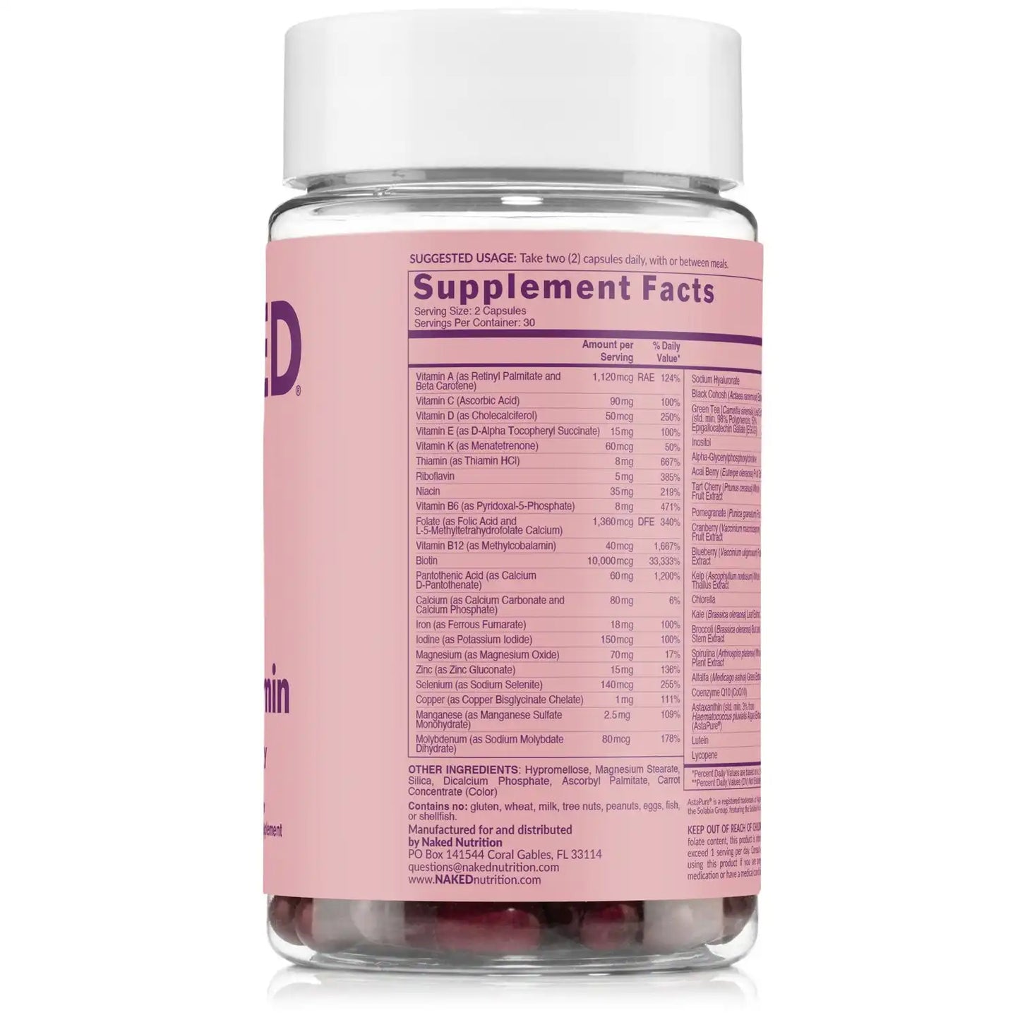 Multivitamin for Women | Women's Multi - 60 Capsules