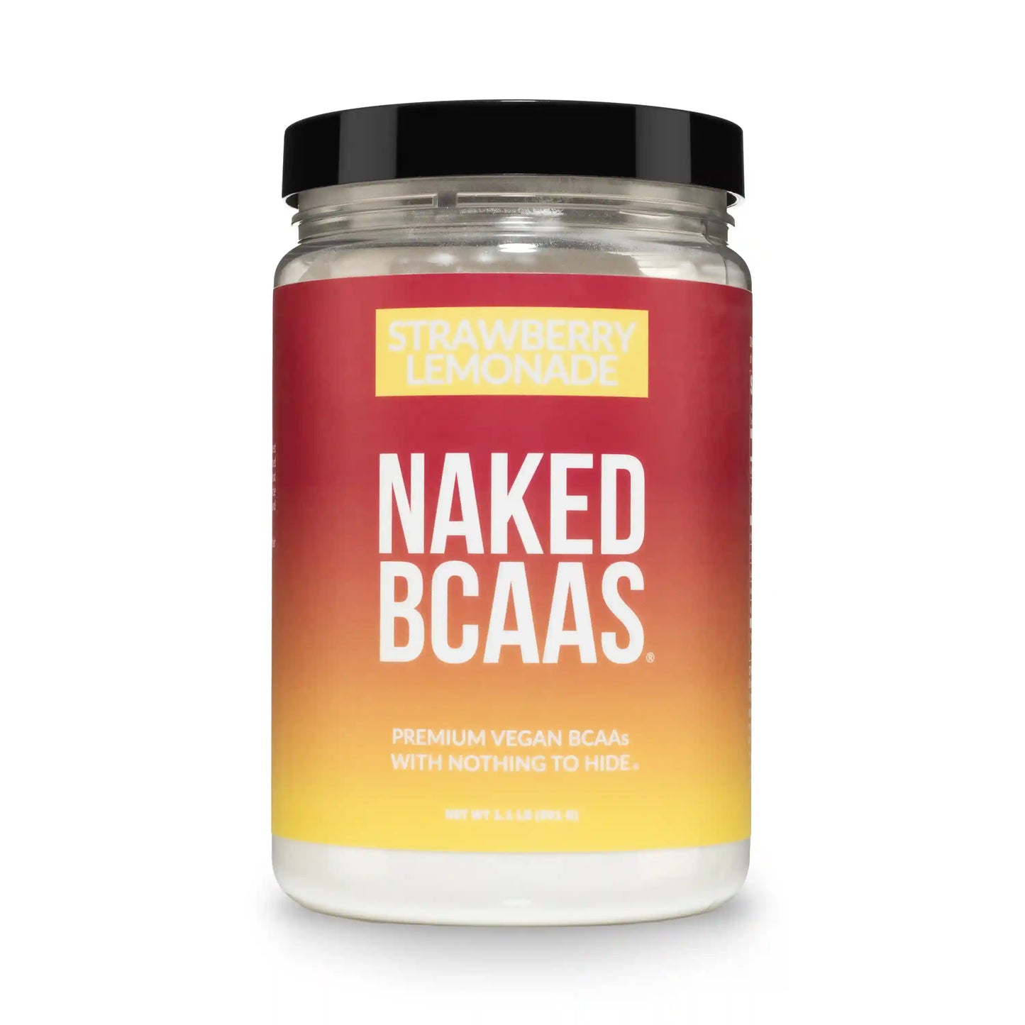 Strawberry Lemonade Branched Chain Amino Acids | Naked BCAAs - 34 Servings