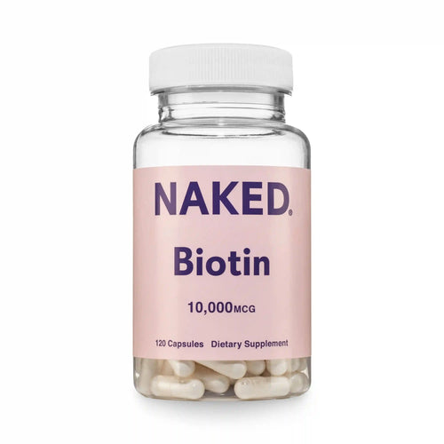 Daily Biotin Supplement | Naked Biotin - 120 Capsules