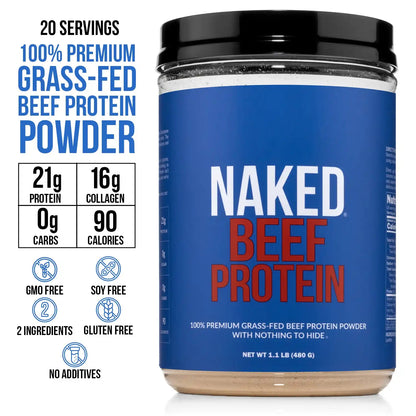 Beef Protein Powder | Naked Beef Protein - 1.1LB