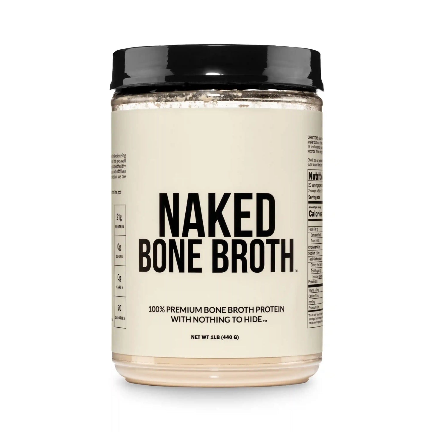 Bone Broth Protein Powder | Naked Bone Broth - 1LB