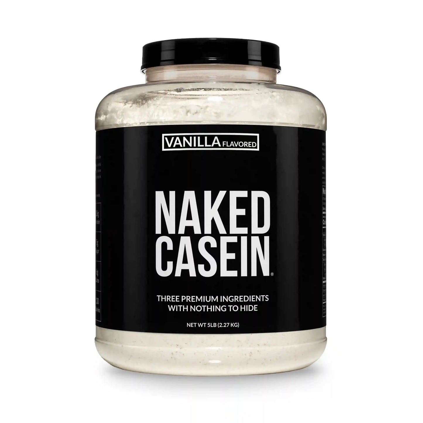 Vanilla Casein Protein Powder | Naked Vanilla Casein - 5LB