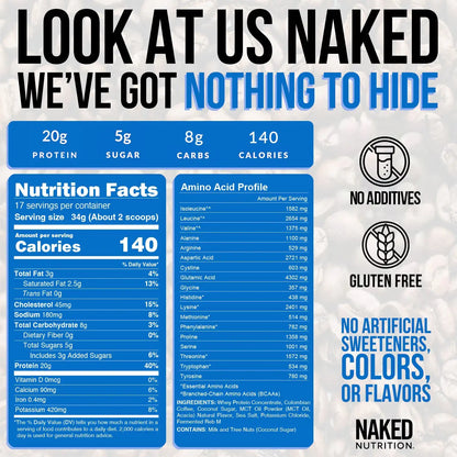 Caramel Latte Protein Iced Coffee | Naked Protein Coffee - 17 Servings