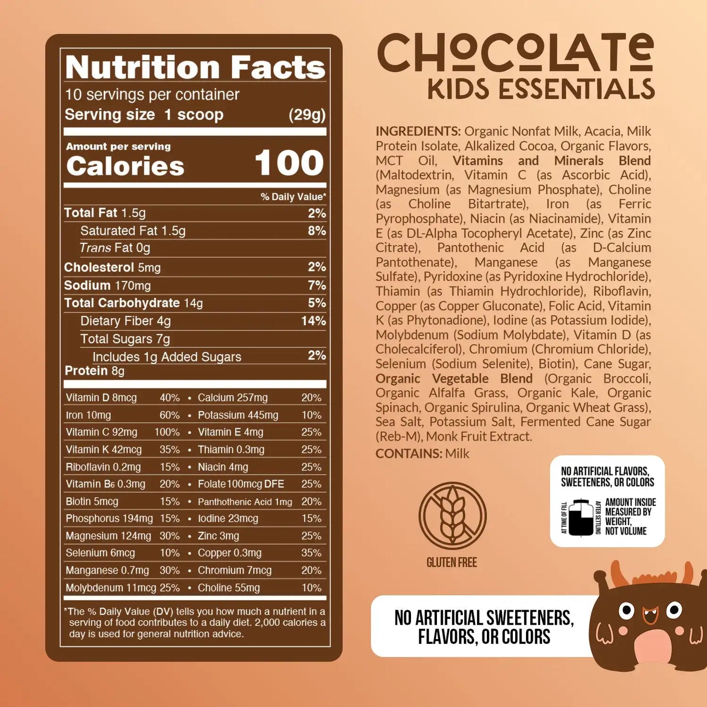 Kid's Nutrition Shake | Chocolate