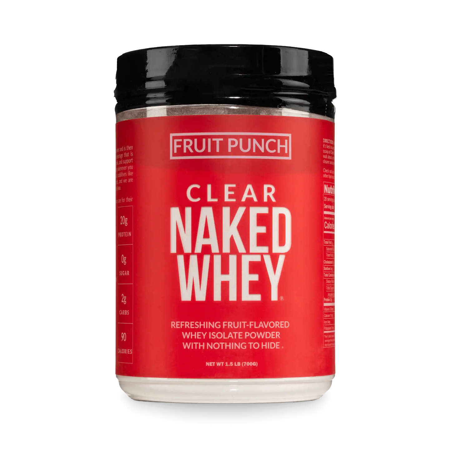 Fruit Punch Whey Protein Isolate | Clear Naked Whey