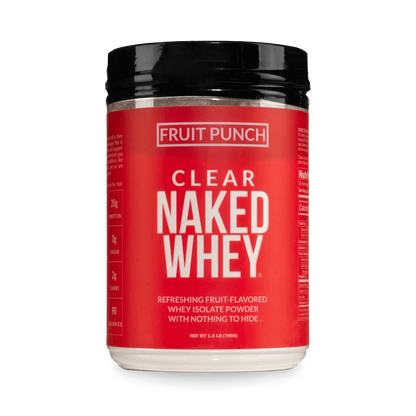 Fruit Punch Whey Protein Isolate | Clear Naked Whey