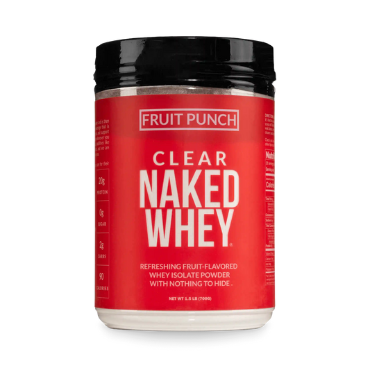 Fruit Punch Whey Protein Isolate | Clear Naked Whey
