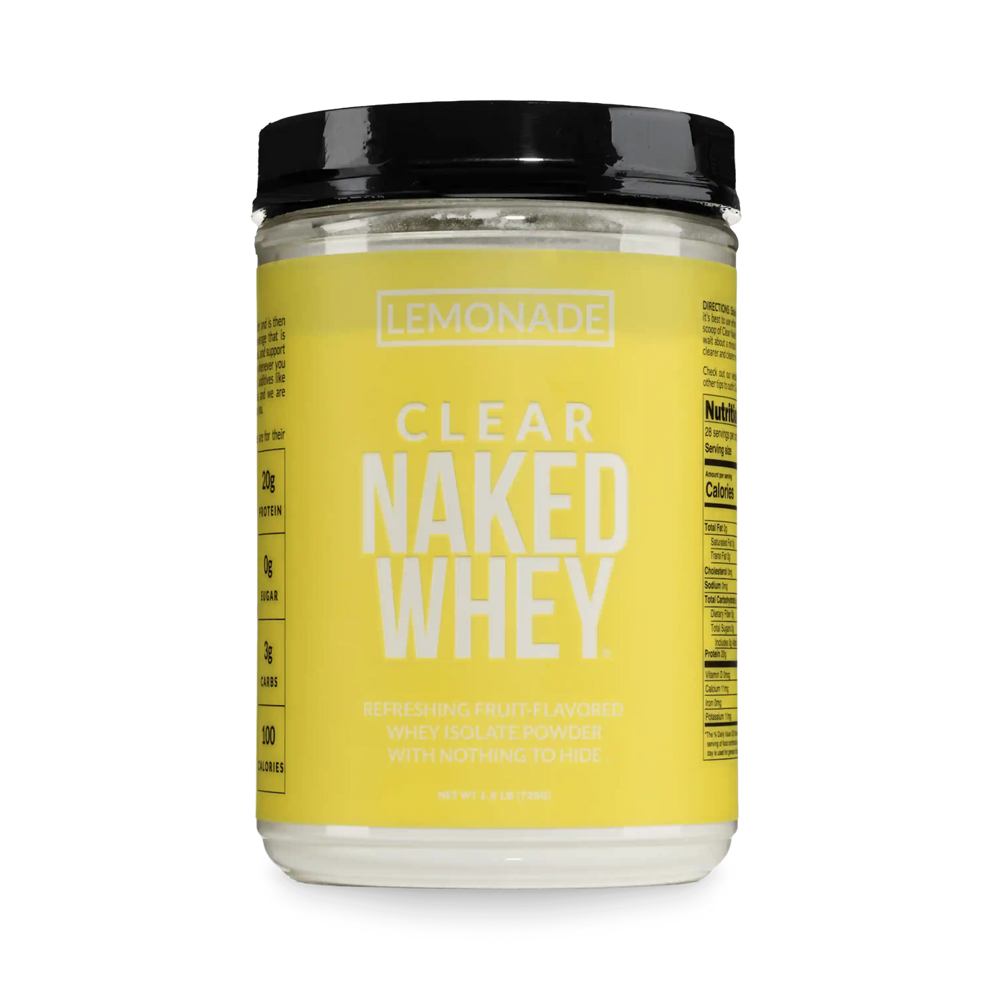 Lemonade Whey Protein Isolate | Clear Naked Whey