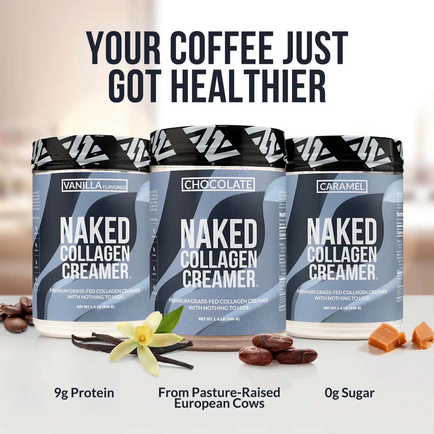 Caramel Coffee Creamer | Naked Collagen Creamer