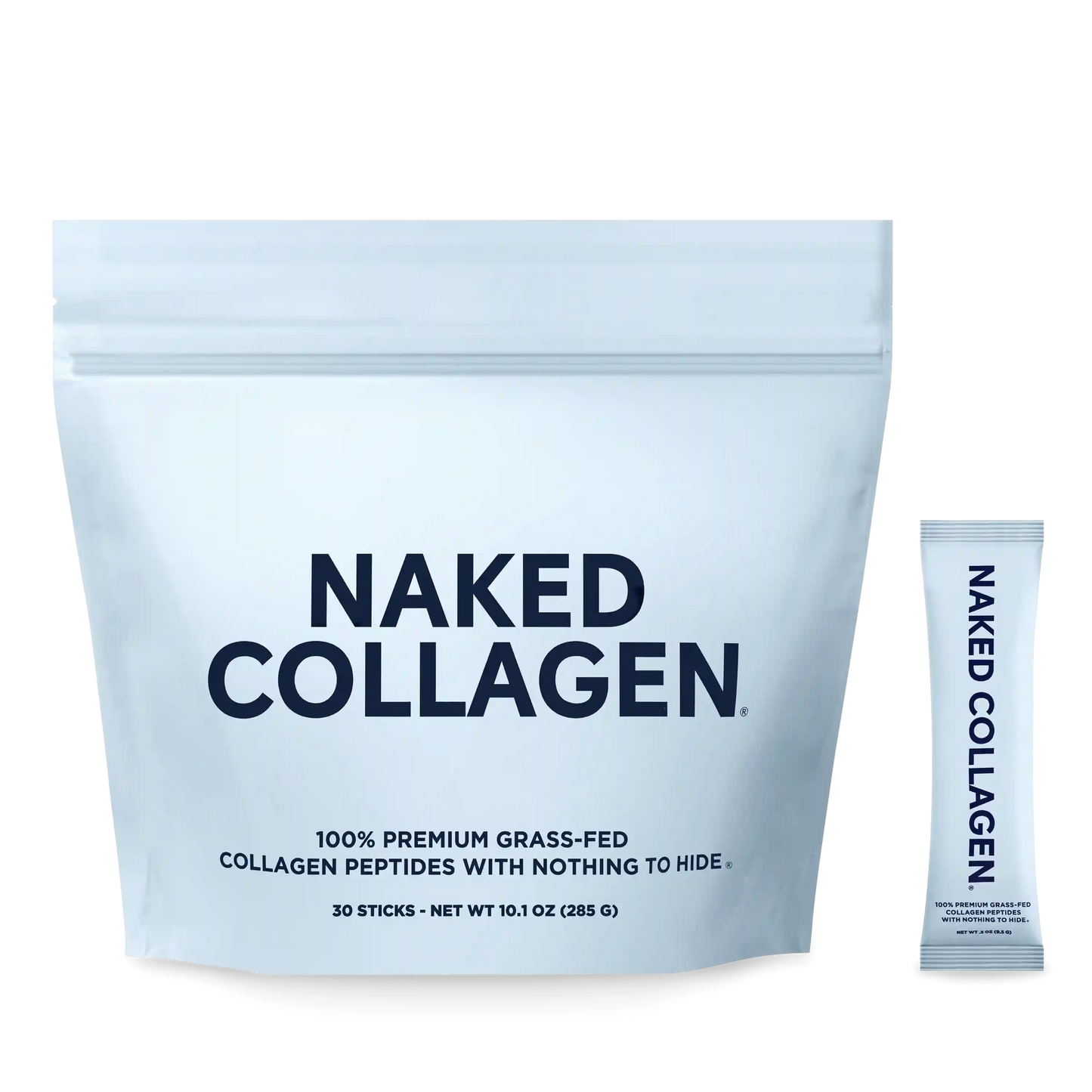 Collagen Peptides Packets | 20 Naked Collagen Packets