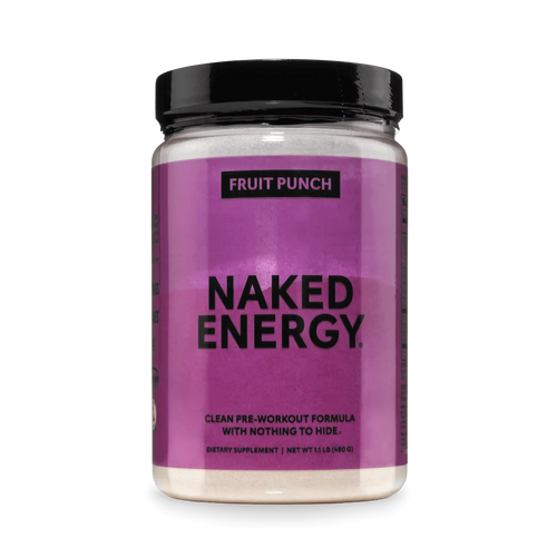 Fruit Punch Pre Workout Supplement | Naked Energy - 30 Servings