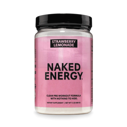 Strawberry Lemonade Pre Workout Supplement | Naked Energy - 30 Servings