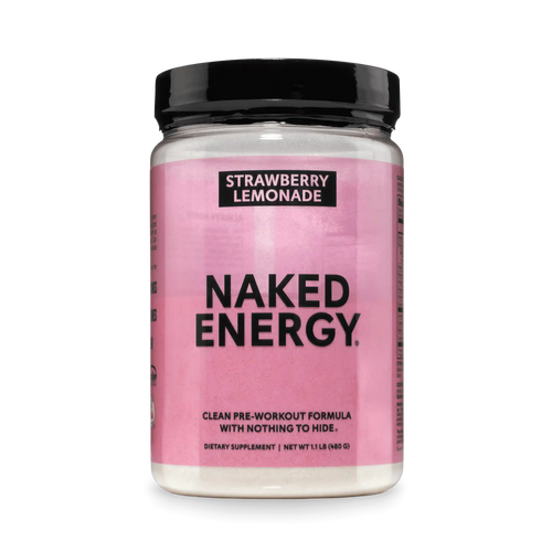 Strawberry Lemonade Pre Workout Supplement | Naked Energy - 30 Servings