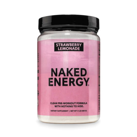 Strawberry Lemonade Pre Workout Supplement | Naked Energy - 30 Servings