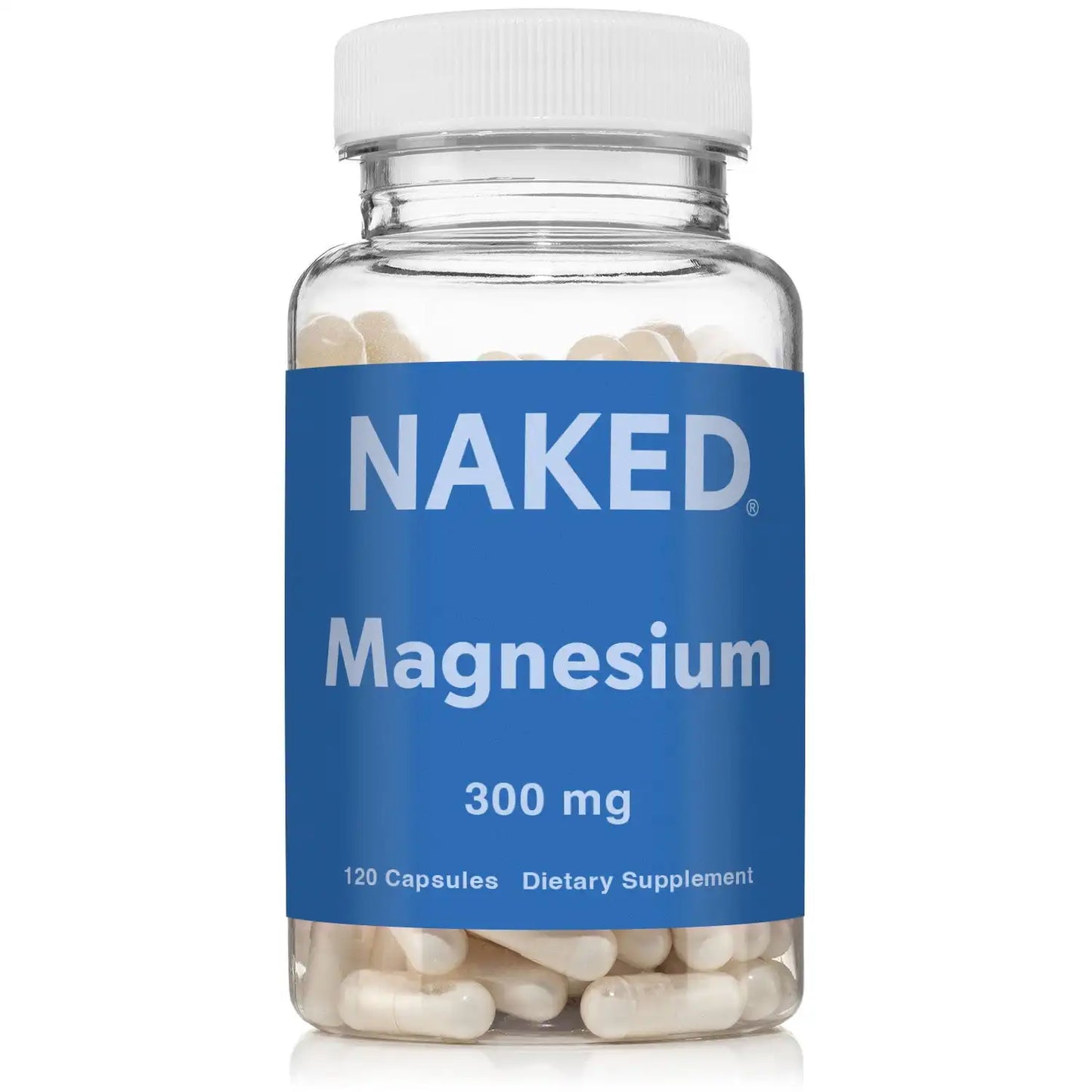 Daily Magnesium Supplement | Naked Magnesium - 120 Capsules