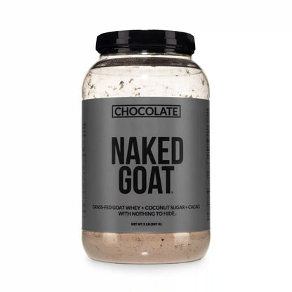 Chocolate Goat Whey Protein Powder | Naked Goat - 2lb