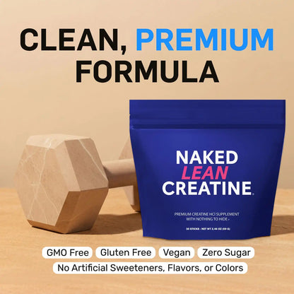 Creatine HCl Travel Packets | Naked Lean Creatine - 30 Servings