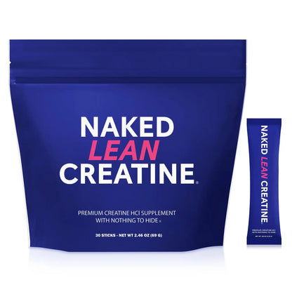 Creatine HCl Travel Packets | Naked Lean Creatine - 30 Servings