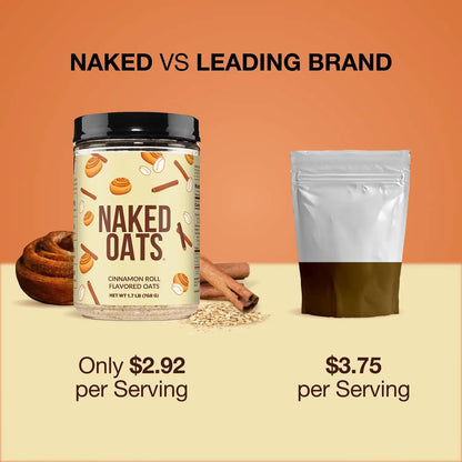 Cinnamon Roll Protein Oats | Naked Oats