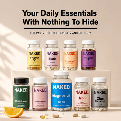 Daily Vitamin E Supplement | Naked Vitamin E - 100 Softgels
