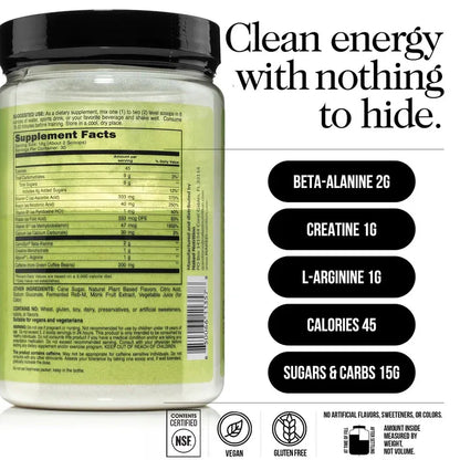 Watermelon Pre Workout Supplement | Naked Energy - 30 Servings