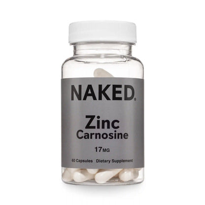Daily Zinc Supplement | Naked Zinc Carnosine - 60 Capsules