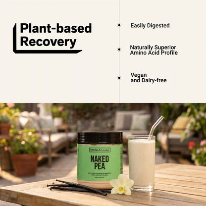 Vanilla Pea Protein Powder | Naked Vanilla Pea - 1LB