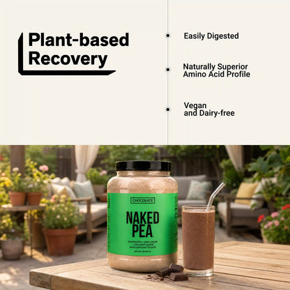 Chocolate Pea Protein Powder | Naked Chocolate Pea - 2LB