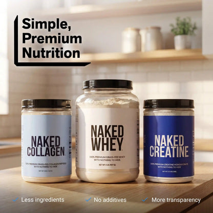 Chocolate Peanut Butter Whey Protein Powder 2LB | Naked Whey - 2LB