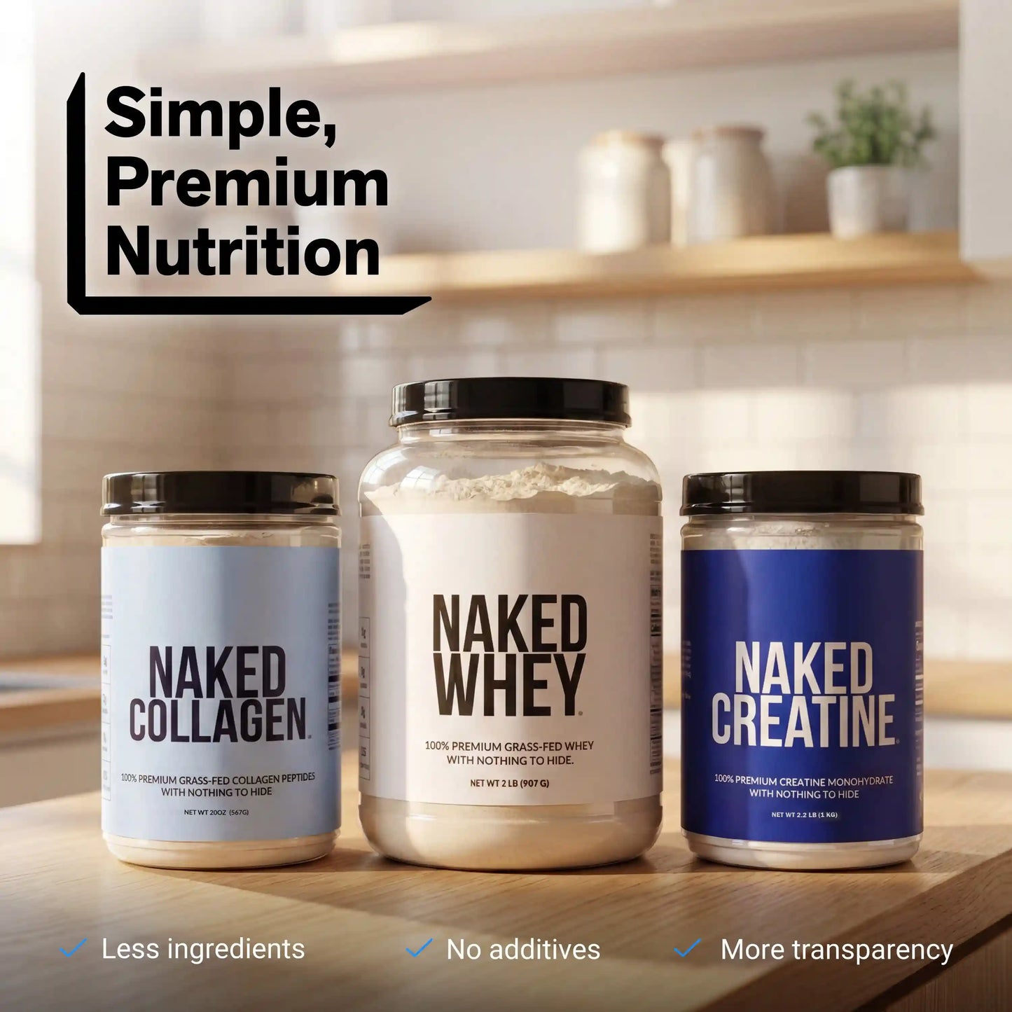 Chocolate Peanut Butter Whey Protein Powder | Naked Whey - 5LB