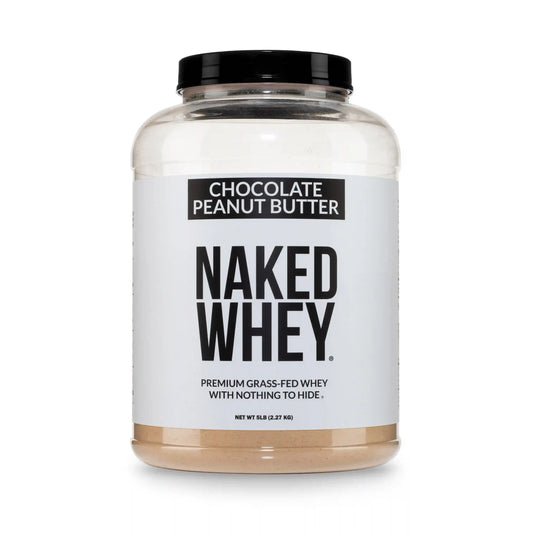 Chocolate Peanut Butter Whey Protein Powder | Naked Whey - 5LB
