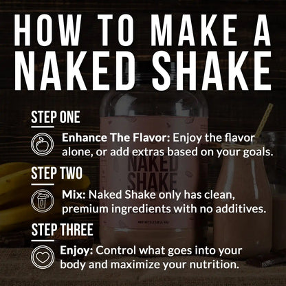 Chocolate Protein Shake | Naked Shake - 30 Servings
