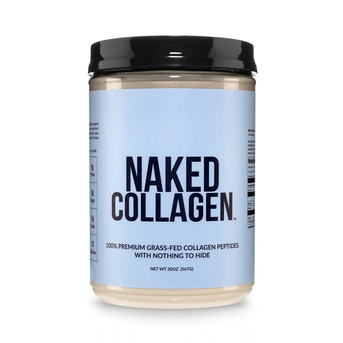 Collagen Peptides Protein Powder | Naked Collagen - 20 oz