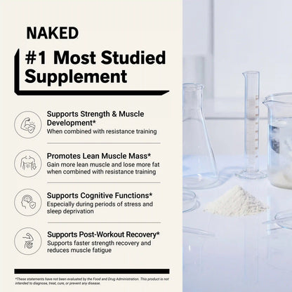 Lemon Lime Creatine Travel Packs | Naked Creatine - 30 Servings
