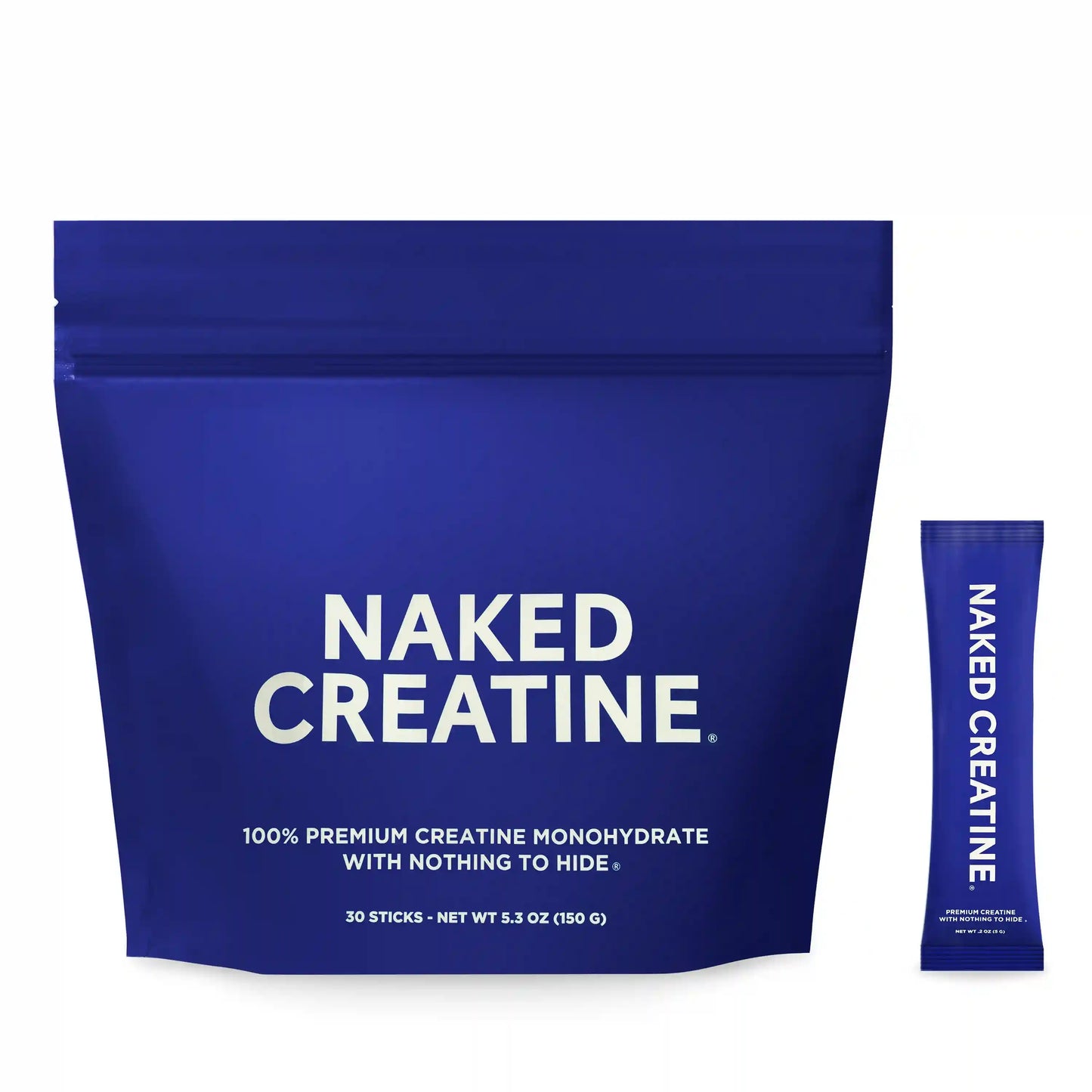 Creatine Travel Packets | Naked Creatine - 30 Servings