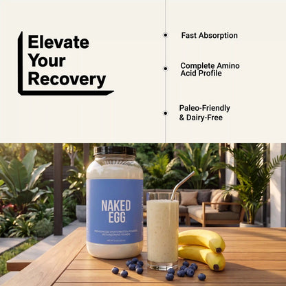 Egg White Protein Powder | Naked Egg - 3LB