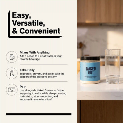 Gut Health Supplement | Naked Gut - 40 Servings