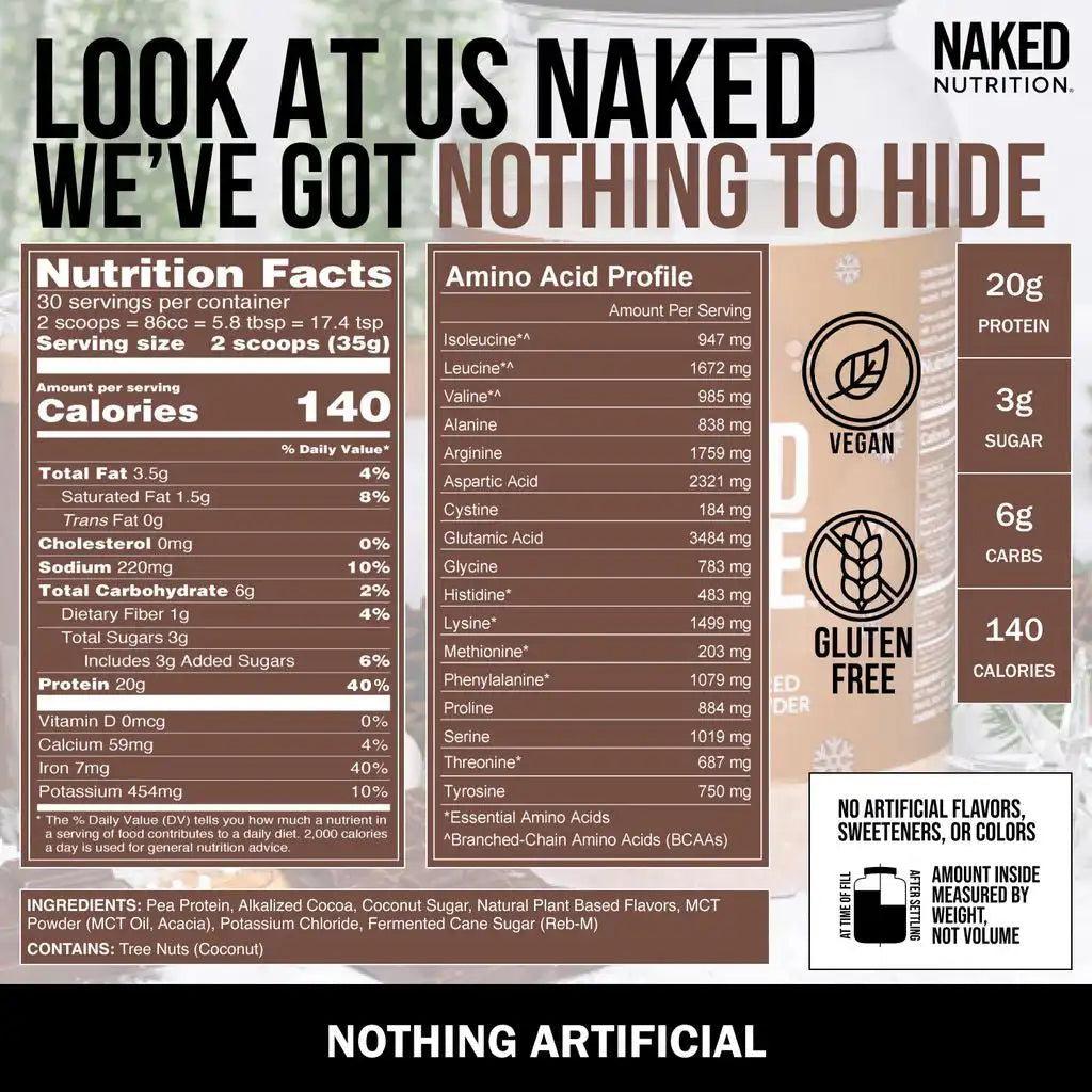 Hot Cocoa Protein Shake | Naked Shake - 30 Servings