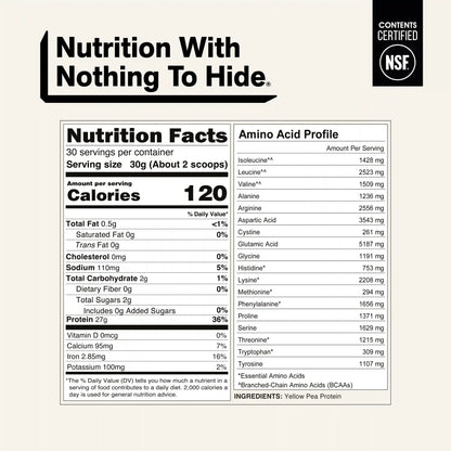 Pea Protein Powder | Naked Pea - 2LB