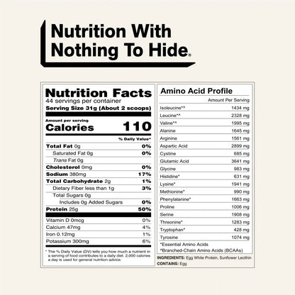 Egg White Protein Powder | Naked Egg - 3LB