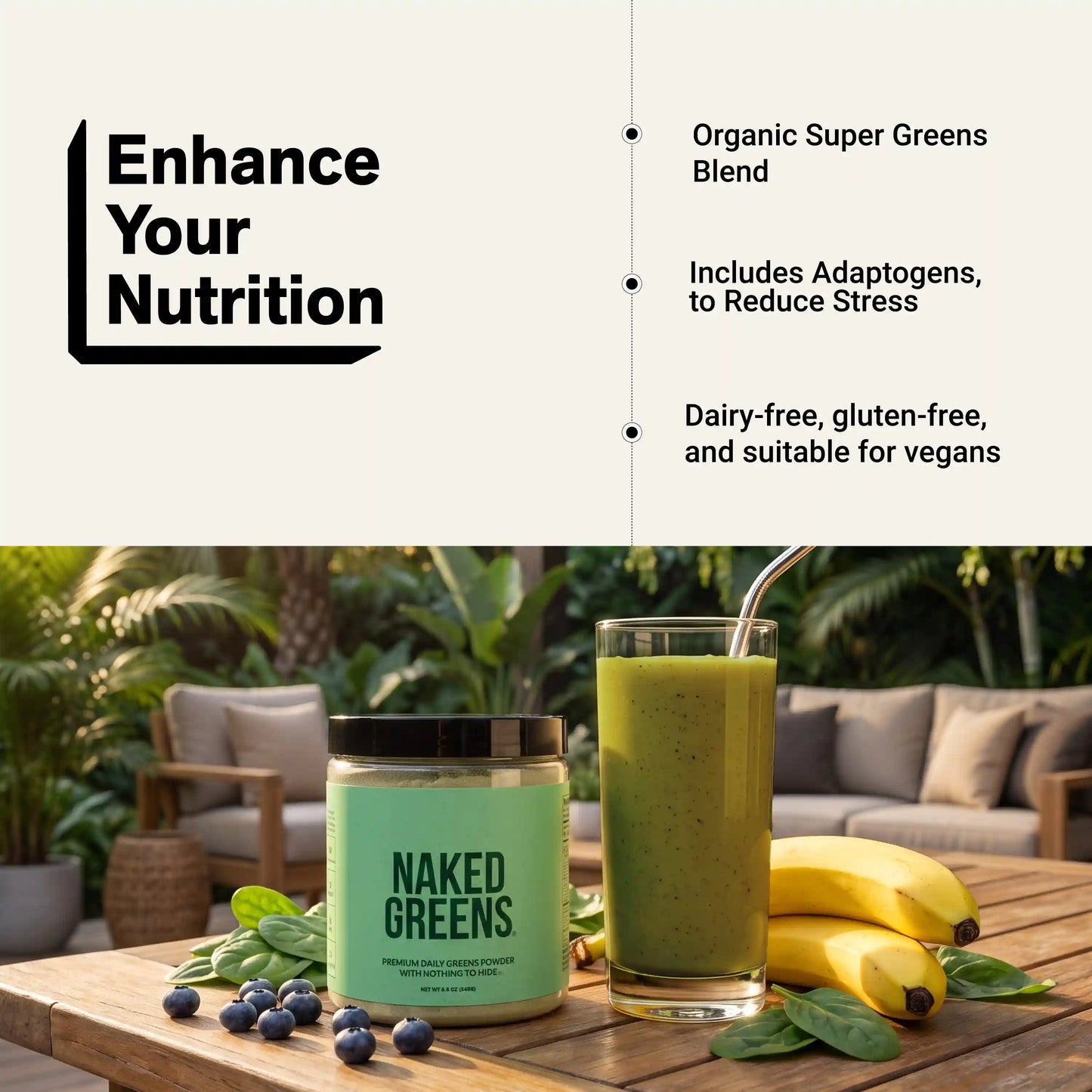 Green Superfood Powder | Naked Super Greens Powder