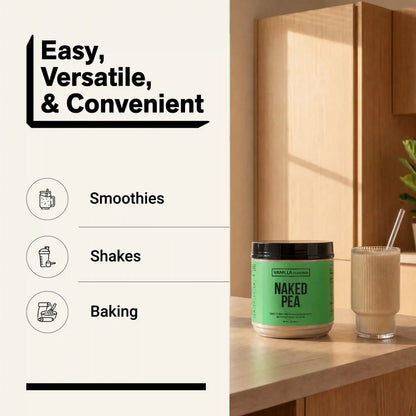 Vanilla Pea Protein Powder | Naked Vanilla Pea - 1LB