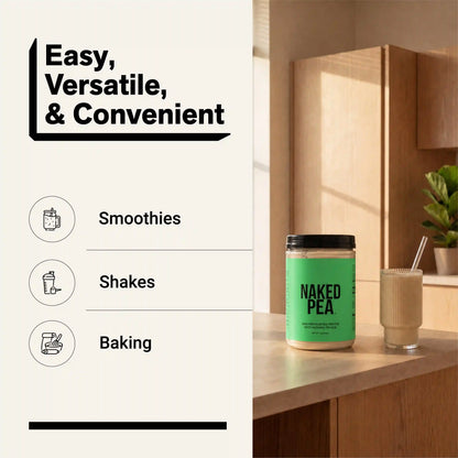 Pea Protein Powder 1lb | Naked Pea - 1lb