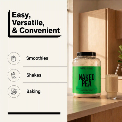 Vanilla Pea Protein Powder | Naked Vanilla Pea - 5LB