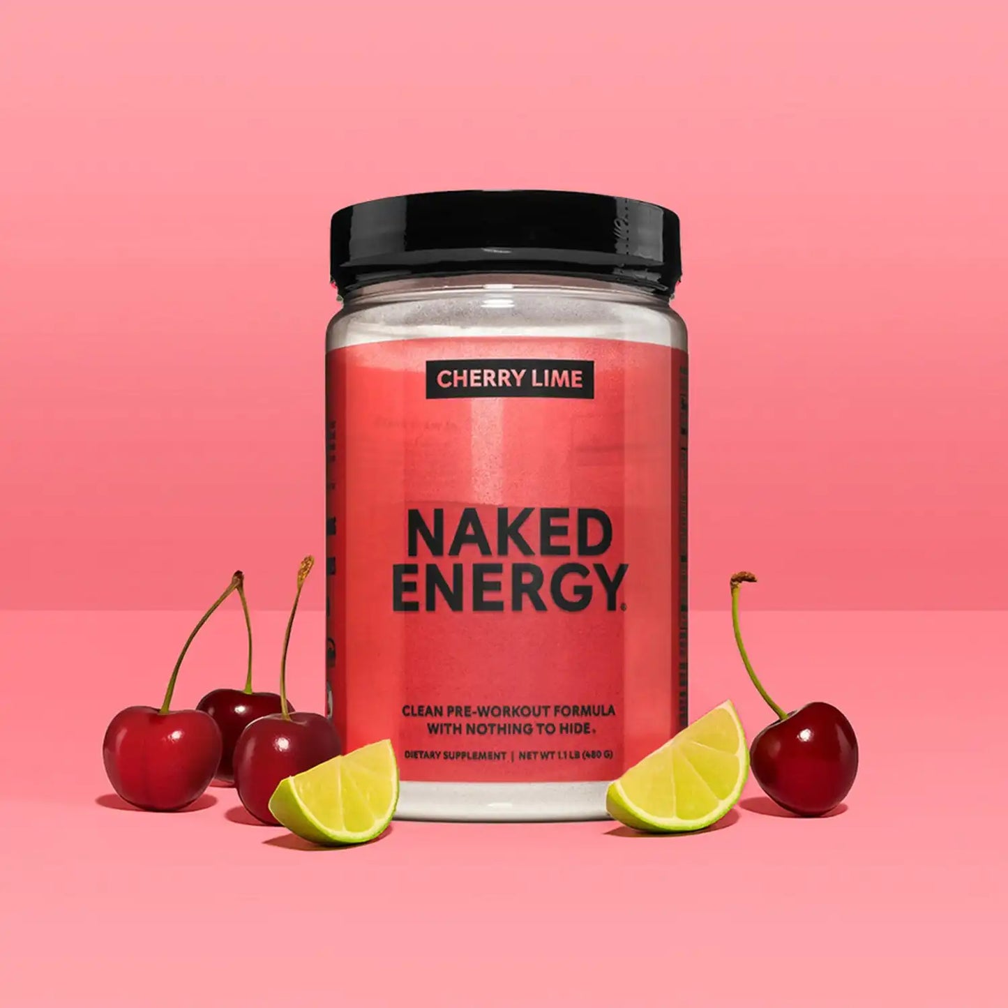 Cherry Lime Pre Workout Supplement | Naked Energy - 30 Servings