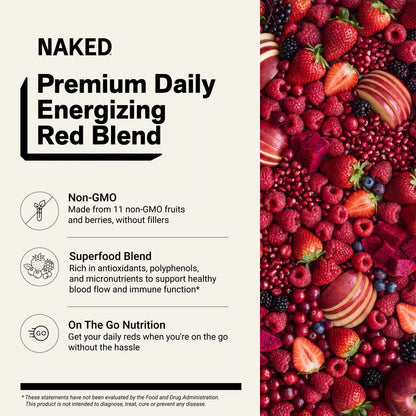 Super Reds Fruit Powder | Naked Reds