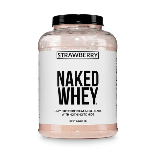 Strawberry Whey Protein Powder | Naked Strawberry Whey - 5LB