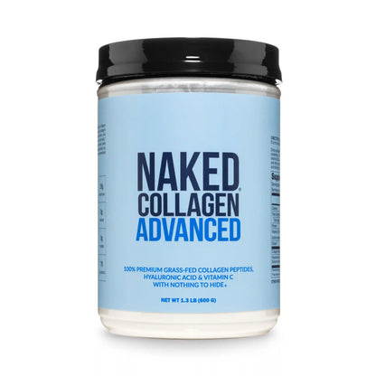 Collagen Peptides with Hyaluronic Acid | Naked Collagen Advanced - 1.3 LB